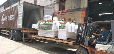 印度客戶定制金屬蝕刻機裝柜出貨！